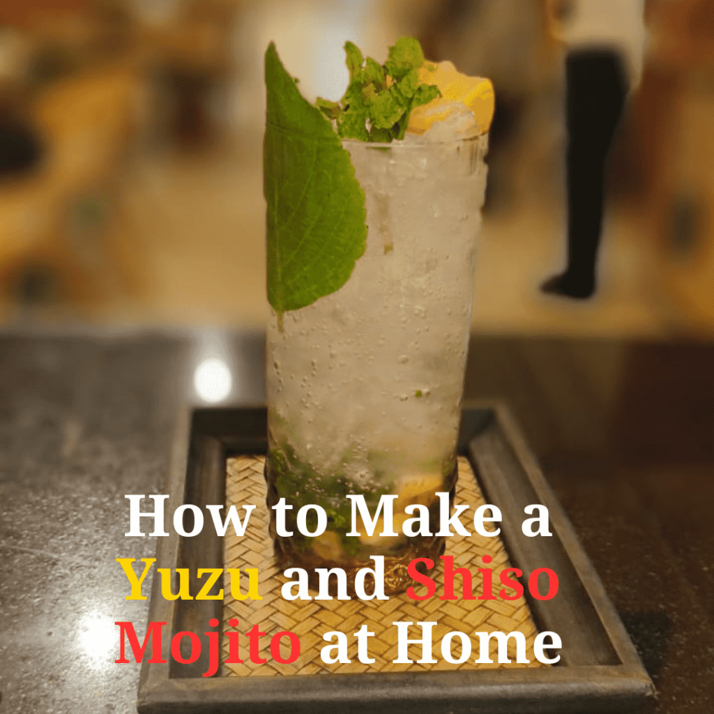 How to Make a Yuzu and Shiso Mojito at Home