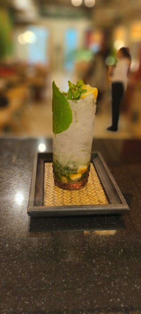 Yuzu Shiso mojito 