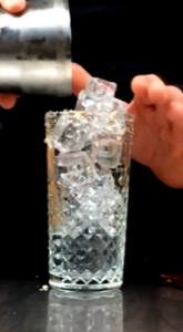 fill ice glass